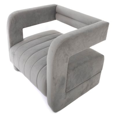 Image two of Mia Lounge Chair, Grey