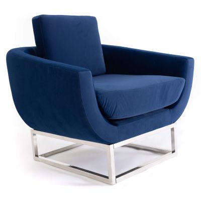Image two of Capri Lounge Chair, Blue