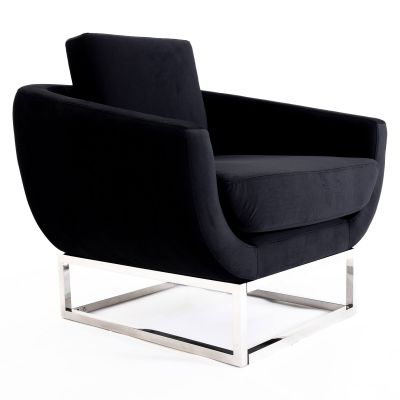 Image two of Capri Lounge Chair, Black