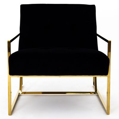 Image of Soho Lounge Chair, Black