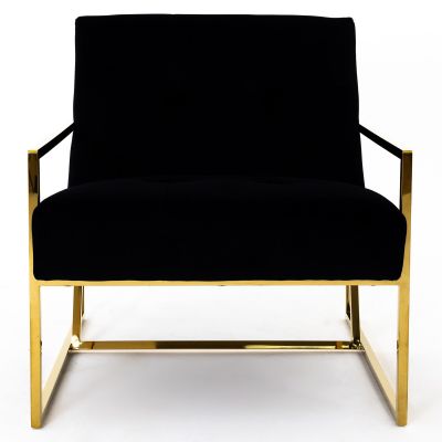 Image of Soho Lounge Chair, Black