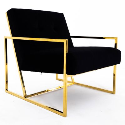 Image two of Soho Lounge Chair, Black