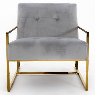 Image of Soho Lounge Chair, Grey