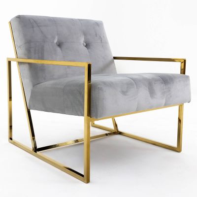Image two of Soho Lounge Chair, Grey