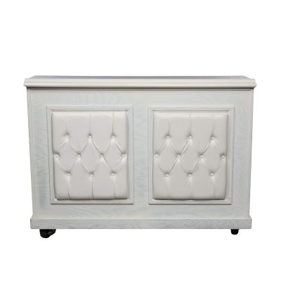 Image of Tufted Panels for 5' White Bar
