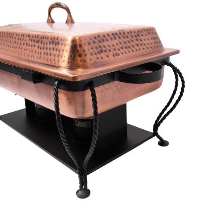 Image two of Edison Burnt Copper Rectangular Chafer