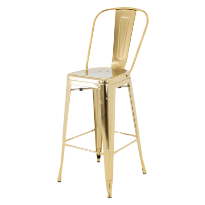 Image of Jasper Barstool, Gold