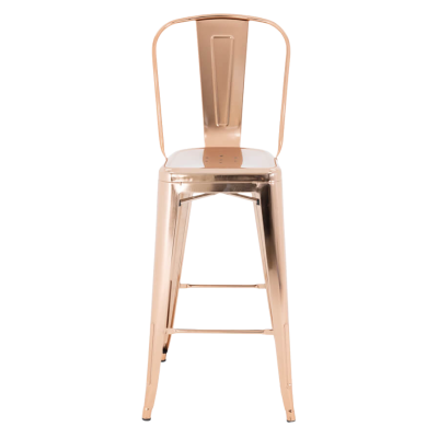 Image two of Jasper Barstool, Rose Gold