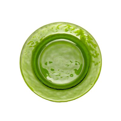 Image of Obscura Prisma Lime Green Salad Plate