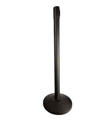 Image two of Black Retractable Stanchion