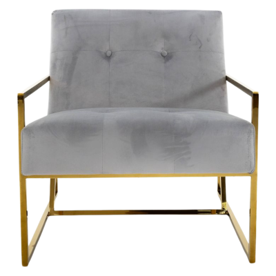 Image of Soho Lounge Chair, Grey
