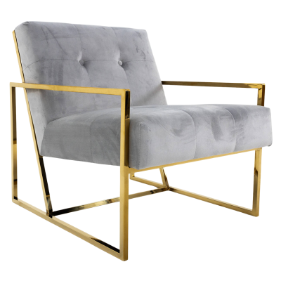 Image two of Soho Lounge Chair, Grey