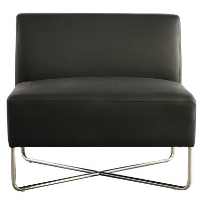 Image of Lucca Lounge Chair, Black