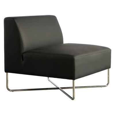 Image two of Lucca Lounge Chair, Black
