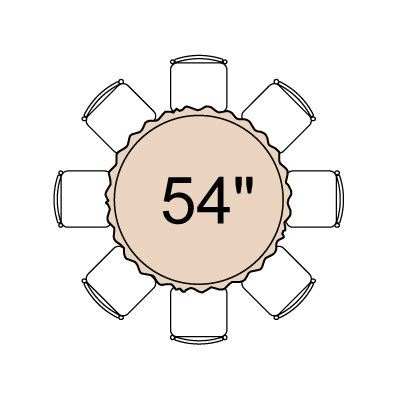 Image of 54" Round