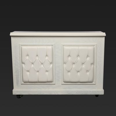 Image of Tufted Panels for 5' White Bar