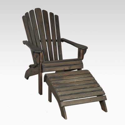 Image of Adirondack Wooden Foot Stool