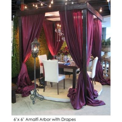Image two of Amalfi Arbor with Drapes