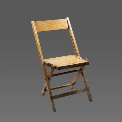 Image of Antique 1942 Folding Chair