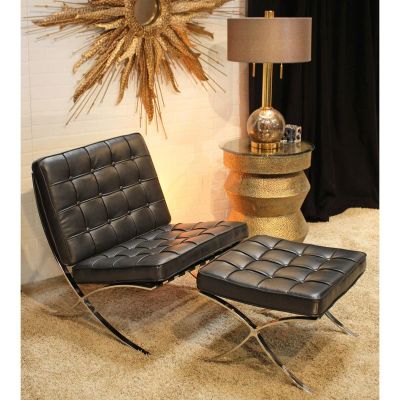 Image two of Black Tufted Accent Chair