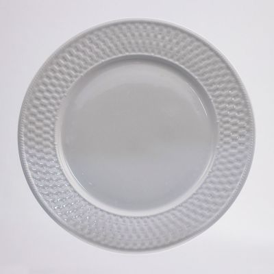 Image of 12" Basketweave Place Plate