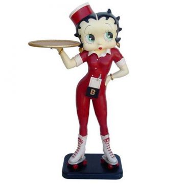 Betty Boop Rollerskate Statue