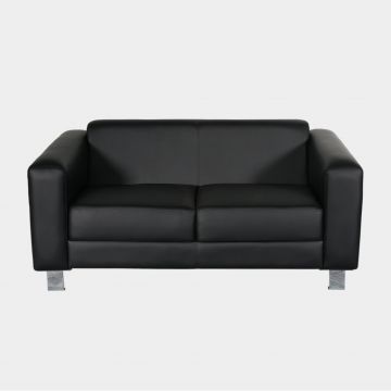 Black Cosmopolitan Love Seat