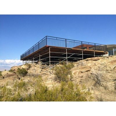 Image two of Cantilevered Scaffold Deck With Railing
