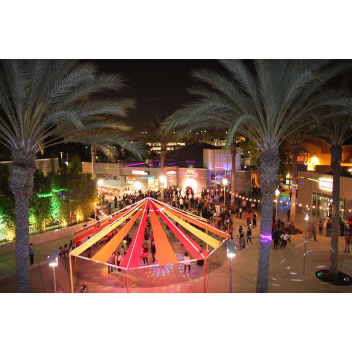 Colorful Swagging | Town & Country Event Rentals
