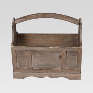 Cottage Wood Basket