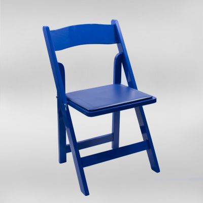 Image of Crayon Blue Folding Chair