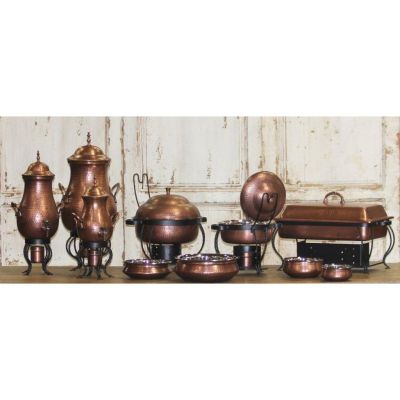 Image two of Edison Burnt Copper Rectangular Chafer