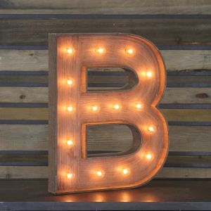 Marquee Letter 'B'