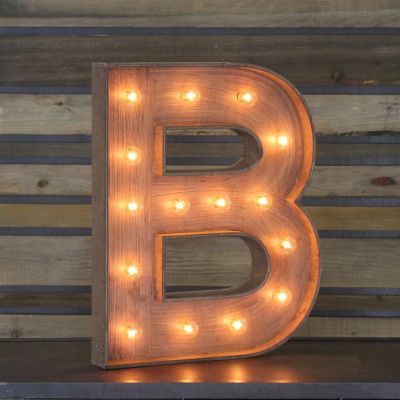 Image of Marquee Letter 'B'