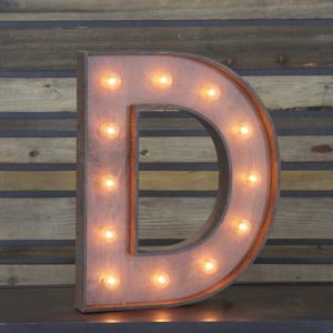 Edison Marquee Letter - 