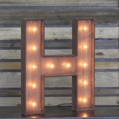 Image of Edison Marquee Letter - "H"
