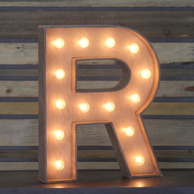 Image of Marquee Letter 'R'