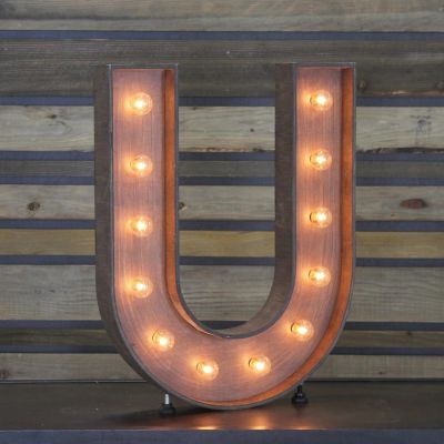 Image of Edison Marquee Letter - "U"