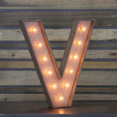 Image of Edison Marquee Letter - "V"