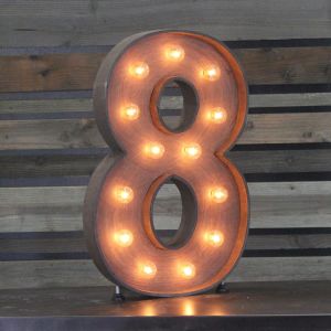 Marquee Number '8'