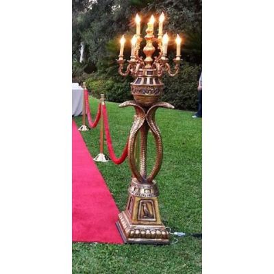 Image two of Egyptian Snake Chandelier