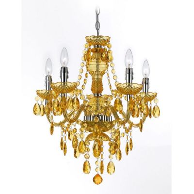 Image of Gabriella 24" Gold Chandelier