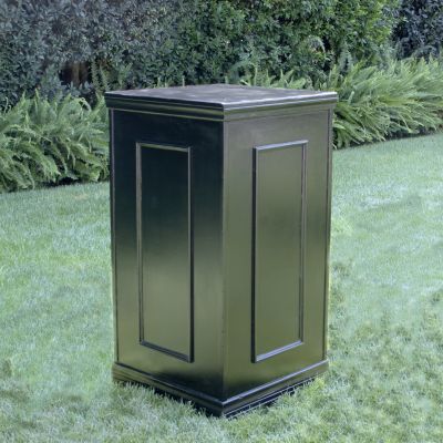 Image of Infierno Black Corner Bar Pedestal