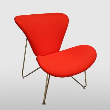 Lexi Accent Chair Lipstick Red