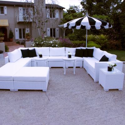 Image two of Mirage White End Table