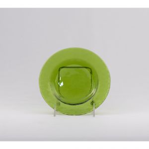 Obscura Prisma Lime Green Salad Plate