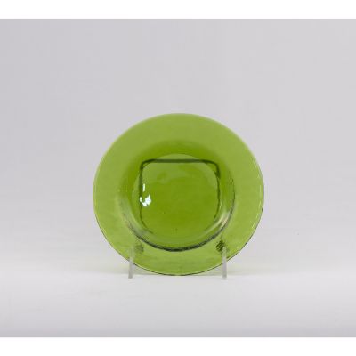 Image of Obscura Prisma Lime Green Salad Plate
