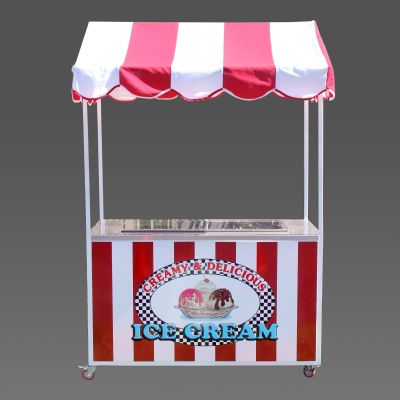 Image of Old Fashioned Ice Cream Cart