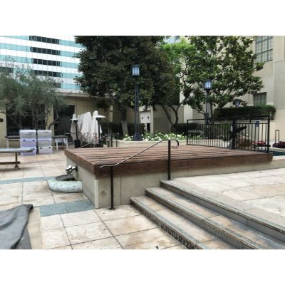 Image of Plank Floor for Fountain Cover