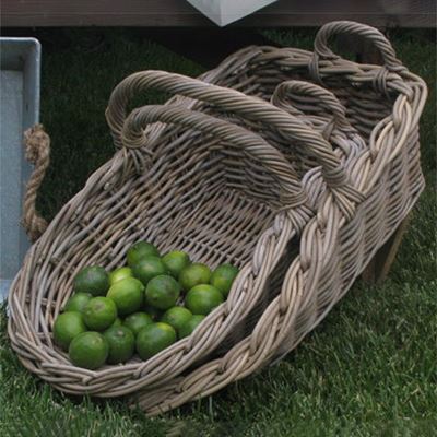 Image of Rattan Scoop Baskets